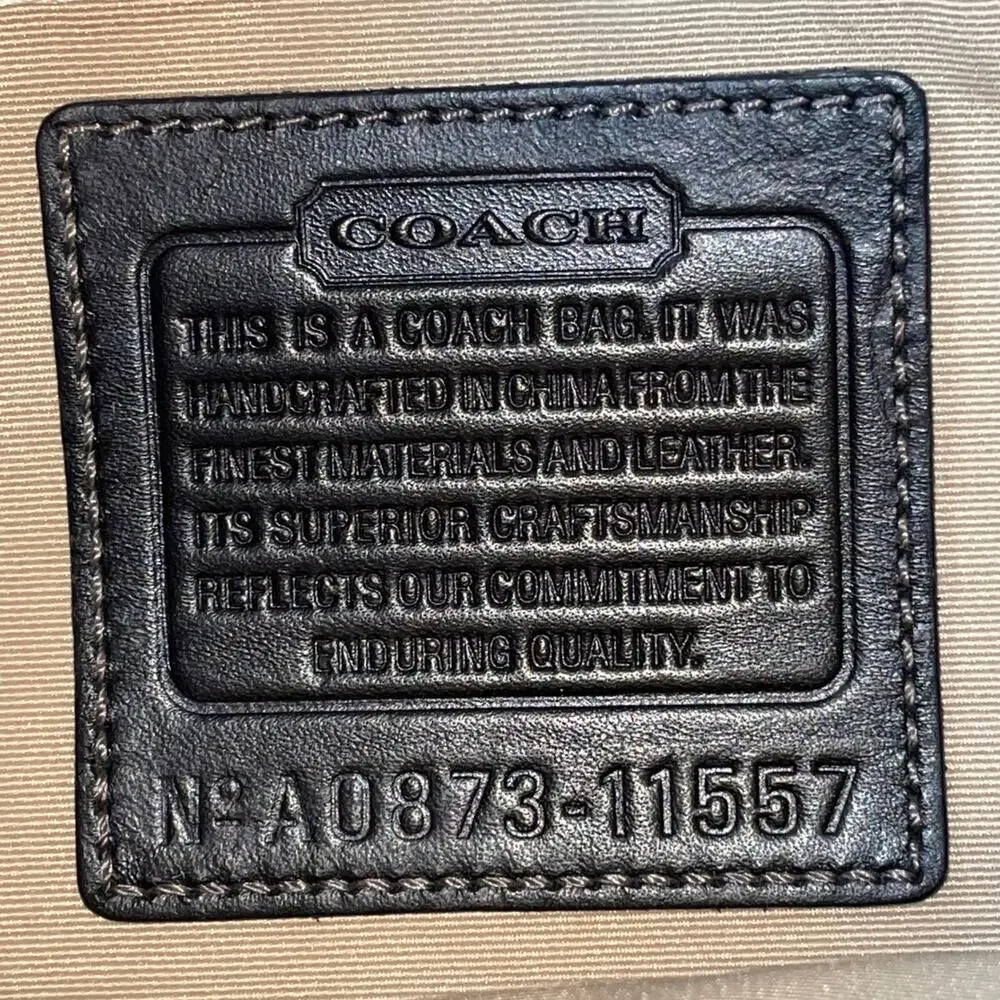 Vintage Coach Hamptons Signature Madeline Purse - Style #11557